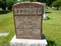 Headstone of William Harvey Johnston 1882-1981 & Flora May Wild 1879-1964 and his parents Robert Johnston 1845-1938 & Ellen Greer 1854-1926