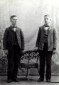 John (left) and Frank (right) Wild, about 1900