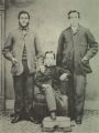 Joseph, John and Casimir Wild, about 1870